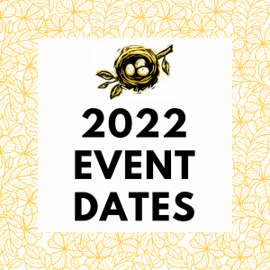 2022 Scheduled Event Dates
