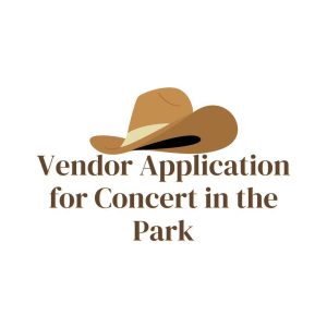 Vendor Registration For Concert in the Park